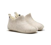 PITAS | RIKA | Zapatillas de Casa para Mujer | Pantunflas Antideslizantes | Forro de Pelo Sintético | Calzado Confort | Slippers | Cálidas y Ligeras | Calzado Walkinpitas | Beige 37