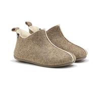 PITAS | RIKA | Zapatillas de Casa para Mujer | Pantunflas Antideslizantes | Forro de Pelo Sintético | Calzado Confort | Slippers | Cálidas y Ligeras | Calzado Walkinpitas | Taupe 41