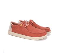 PITAS | WP150 Ryan | Mocasines de Hombre | Náuticos Casual | Zapatillas de Tela | Zapatos sin Cordones | Deportivas Casuales | Calzado de Walkinpitas | Rojo 41