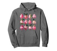 Pitaya Acuarela Fruta Arte Tropical Verano Vibe Sudadera con Capucha