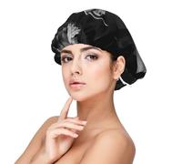 Pitbull americano,Gorro de dormir de satén ajustable para adultos, de seda, elástico, para dormir, para mujer