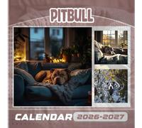Pitbull Calendar 2026-2027: 18 Months of The Animal from Sep 2026 to Dec 20257,Square 8.5 x 8.5 Inches Gift For Organizing & Planning