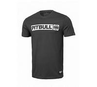 PITBULL - Camiseta de Hombre Manga Corta Grafito L - Camiseta Básica 100% Algodón con Cuello Redondo, Corte Regular Clásico para Hombre, Ropa Casual Moderna para Uso Diario y Deportivo