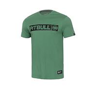 PITBULL - Camiseta de Hombre Manga Corta Menta S - Camiseta Básica 100% Algodón con Cuello Redondo, Corte Regular Clásico para Hombre, Ropa Casual Moderna para Uso Diario y Deportivo