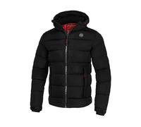 PITBULL - Chaqueta de invierno para hombre con capucha Airway V, chaqueta acolchada para hombre con cremallera, bolsillos laterales cómodos, perfecta para el invierno.