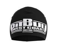PITBULL - Gorro Atlético de Invierno Classic Boxing Negro-Blanco - Beanie Versátil, Diseño Premium para Hombre, Gorro Deportivo Cómodo y Práctico para Hombres