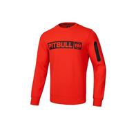 PITBULL Jersey de Cuello Redondo Deportivo Beyer, Sudadera con Bolsillo en la Manga, Transpirable, línea Performance Pro+ S