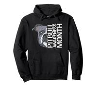 Pitbull Mes de Concientización Divertido American Pitbull Terrier Sudadera con Capucha