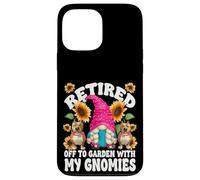 Pitbull Mom GNOME For Retired Women Funny Retirement Plan Carcasa para iPhone 13 Pro MAX
