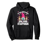 Pitbull Mom GNOME For Women Girls Funny Hug Your Dog Saying Sudadera con Capucha