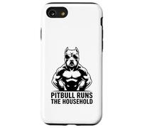 Pitbull musculoso Dirige el hogar Carcasa para iPhone SE (2020) / 7/8