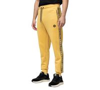 PITBULL - Pantalon Chandal Hombre Oldschool Tape Logo, Pantalón Chándal Entrenamiento, Pantalones Deportivos Hombres Regular Fit, Pantalones Chandal Largos, Sweatpants Men
