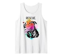 Pitbull - Perro de Rescate - Adopte No Compre Camiseta sin Mangas