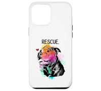 Pitbull - Perro de Rescate - Adopte No Compre Carcasa para iPhone 12 Pro MAX