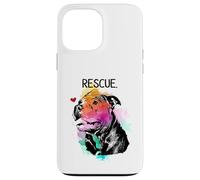 Pitbull - Perro de Rescate - Adopte No Compre Carcasa para iPhone 13 Pro MAX