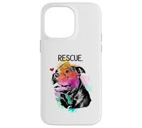 Pitbull - Perro de Rescate - Adopte No Compre Carcasa para iPhone 14 Pro MAX