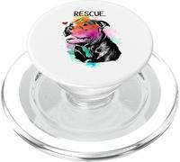 Pitbull - Perro de Rescate - Adopte No Compre PopSockets PopGrip para MagSafe