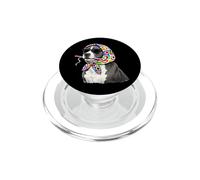 Pitbull Pittie Dog Granny - Hilo Cuadrado para Ganchillo PopSockets PopGrip para MagSafe