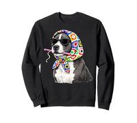 Pitbull Pittie Dog Granny - Hilo Cuadrado para Ganchillo Sudadera