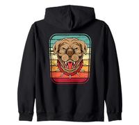 Pitbull Pittie Dog Vintage Retro Pit Bull Dueños Regalo Sudadera con Capucha