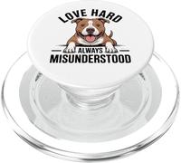 Pitbull Pittie Pit Bull Love - Perro siempre incomprendido PopSockets PopGrip para MagSafe