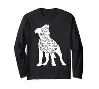 Pitbull Souls Rescue Amante de los Perros Perro Mamá Manga Larga