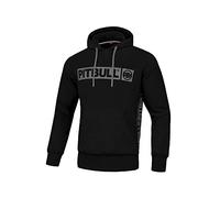 Pitbull Sudadera con Capucha para Hombre Pit Bull West Coast French Terry Brighton con Capucha Deportiva, Negro, L