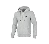 PITBULL Sudadera con Capucha y Cremallera para Hombre Pit Bull West Coast Logo pequeño XXL