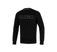 PITBULL Sudadera de algodón para hombre Pit Bull West Coast Hilltop Black, Negro , S