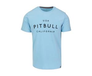 PITBULL - T-Shirt para Hombres Slim Fit USA Cal, Camiseta De Algodón, Camiseta para Hombres con Estampado, Camisetas De Verano Hombre, Camisetas Deportiva