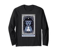 Pitbull Tarot Card Mujeres Hombres Pitbull Lover Pittie Dog Mom Manga Larga