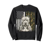 Pitbull US Flag Pit Bull America Sudadera