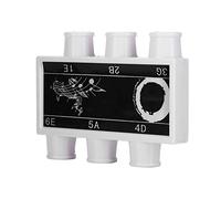 Pitch Pipe - Tubo de afinación para guitarra acústica, 7 x 5 x 2, de plástico duradero, tonos e B G de Withcarring Case