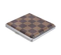 Pitillera de Piel de Metal, Tabaquera Tabaco de Liar, Pitilleras para Cigarrillos, con banda elástica, pitilleros para hombre y mujer, Cigarette Case para 20 Cigarrillos, para Pantalones, Camisa