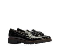PITILLOS 10080 Zapato MOCASÍN Piel con BORLAS Mujer Negro 40