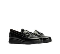 PITILLOS 10701 Mocasin DE Piel con Adorno Mujer Negro 37