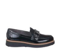 PITILLOS 10760 Zapato MOCASÍN Piel con Adorno Mujer Negro 40