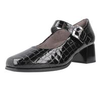 PITILLOS 10821 Merceditas DE Piel Coco Tacon Mujer Negro 38