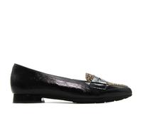 PITILLOS 10842 Mocasín de punta fina,mercedita,piel,tacón bajo,sencillo,manoletina,animal print,leopardo,charol para señora