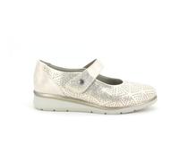 PITILLOS 11030 Mercedes picado a Rombos Cierre Adhesivo para: Mujer Color: Oro Talla: 39