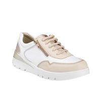 PITILLOS 11095 Deportivo con Cremallera Mujer Blanco 40