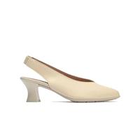 PITILLOS 11181 Zapato Talon Abierto Vestir Mujer Crema 35