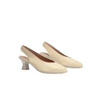 PITILLOS 11181 Zapato Talon Abierto Vestir Mujer Crema 37