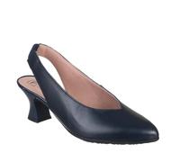 PITILLOS 11181 Zapato Talon Abierto Vestir Mujer Marino 38