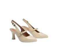 PITILLOS 11190 Zapato DE VETIR Tacon Medio Mujer Crema 39