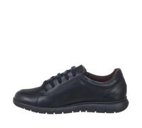 PITILLOS 20213 Zapato DE Piel con Cremallera Mujer Negro 38
