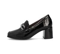 PITILLOS - 5402 Negro - Zapato de Piel, con tacón, Suela de Goma, para: Mujer Color: Negro Talla:40