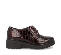 PITILLOS - Blucher de Piel Charol con Cordones 10751 para: Mujer Color: Burdeos Talla: 36