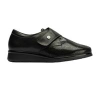 PITILLOS - Blucher,mocasín,Zapato con Tira adesiva,Casual,de Piel y Tela,Plantilla Extraible,Deportivo para: Mujer Color: Negro Talla:36