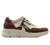 PITILLOS - Blucher,mocasín,Zapato de cordón elástico,Casual,de Piel,Plantilla Extraible,Deportivo,Sneakers para: Mujer Color: Cuero Talla:37